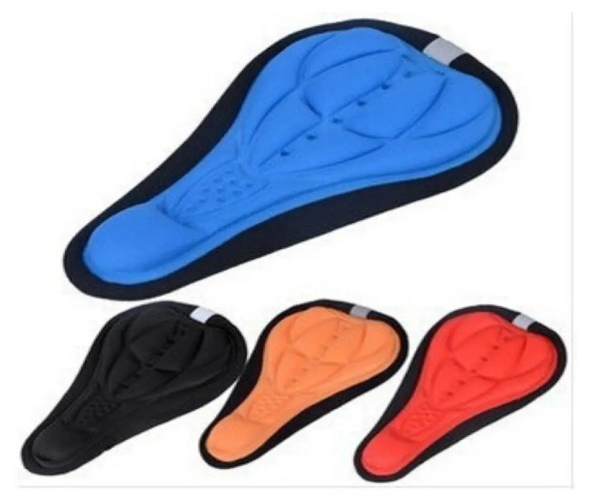 Sella in bicicletta di montagna Sella ad ispessimento silice gel di silice cuscino Matro per pannello silicone Attrezzatura Attrezzatura Accessori comodi pad morbido 3 51382021