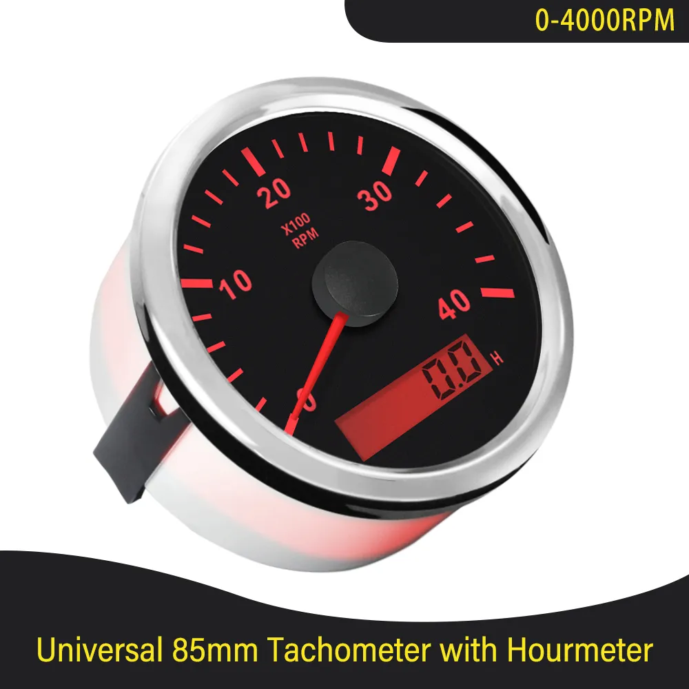 85mm White GPS Speedometer Gauge – 0-80 Km/h – 7-Color Backlight – Waterproof For Boat Car Truck – Faymizsa CX8131
