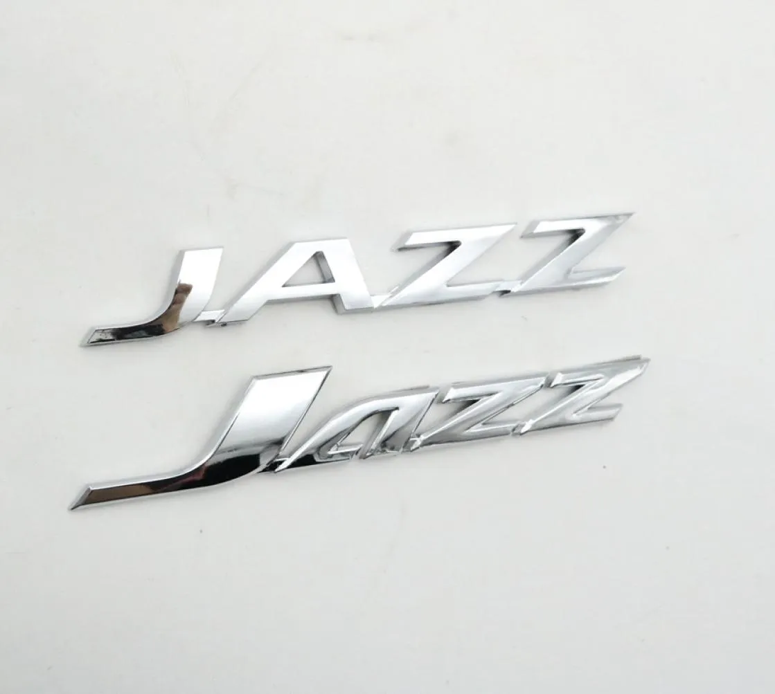 Chrom Sticker Badge Car Gate Gate NamePlate Decal pour Honda Jazz Emblem Tailgate Badge Logo 200820199799918