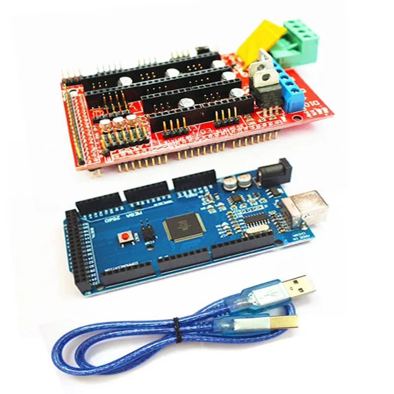 Complete CNC 3d printer gunpla for Arduino Mega 2560 R3 with RAMPS 1.4 ...