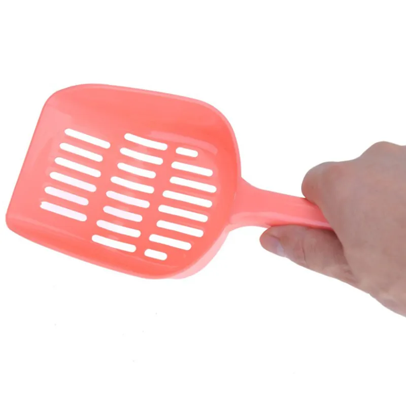 Big Thick Cat Litter Shovel Pet Cleaning Tool Plastic Cat Sand Toilet Cleaning Spoons Cat Scoop Poop Shovel Waste Tray