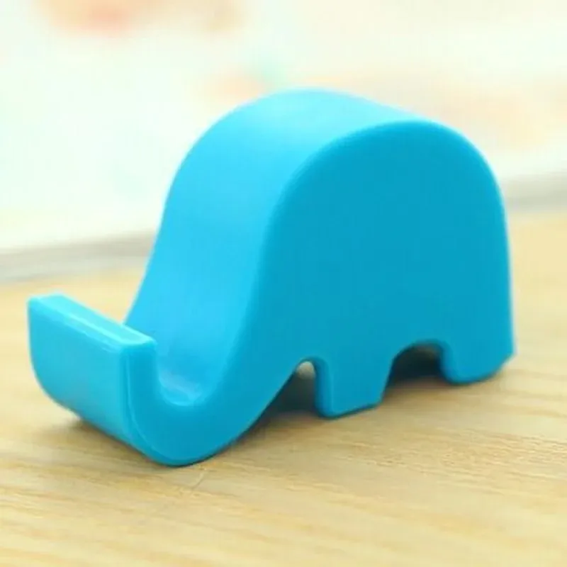 Universal Phone Stand Mini Elephant Smart Phone Table Desk Mount Stand Phone Holder for Cell Mobile Phone Tablets Bracket