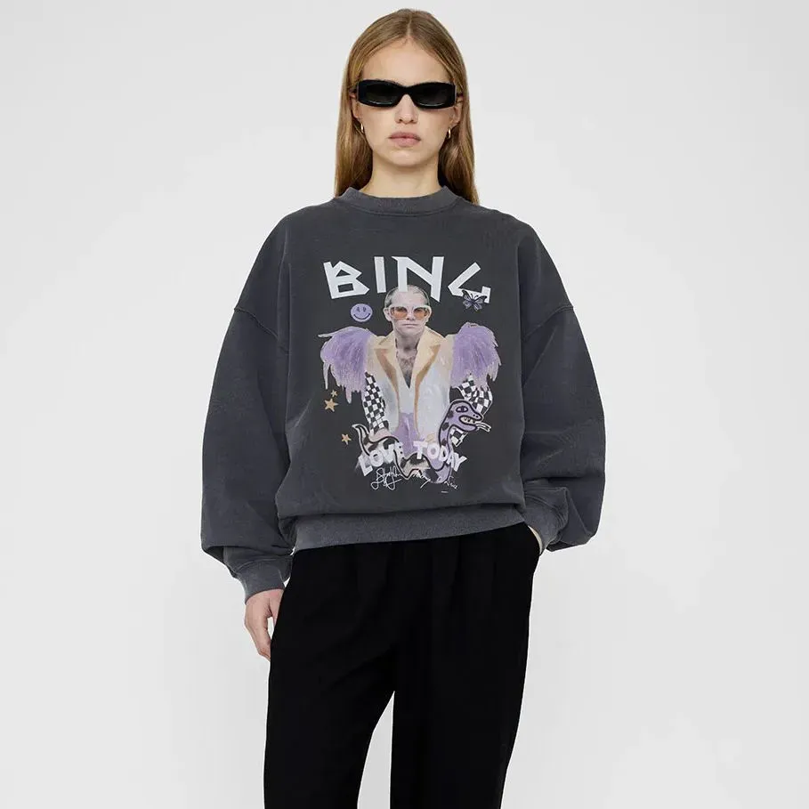 Sudadera de bing nuevo diseñador de nicho diseñador ab hoodie julio de moda de moda