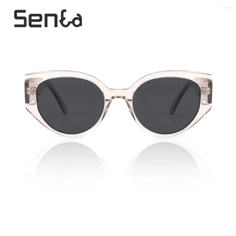 Sunglasses Women's Glasses TAC Polarized Japan Acetate Cat Eye Sun For Women UV400 Protect Outdoor Eyewear Brand Design