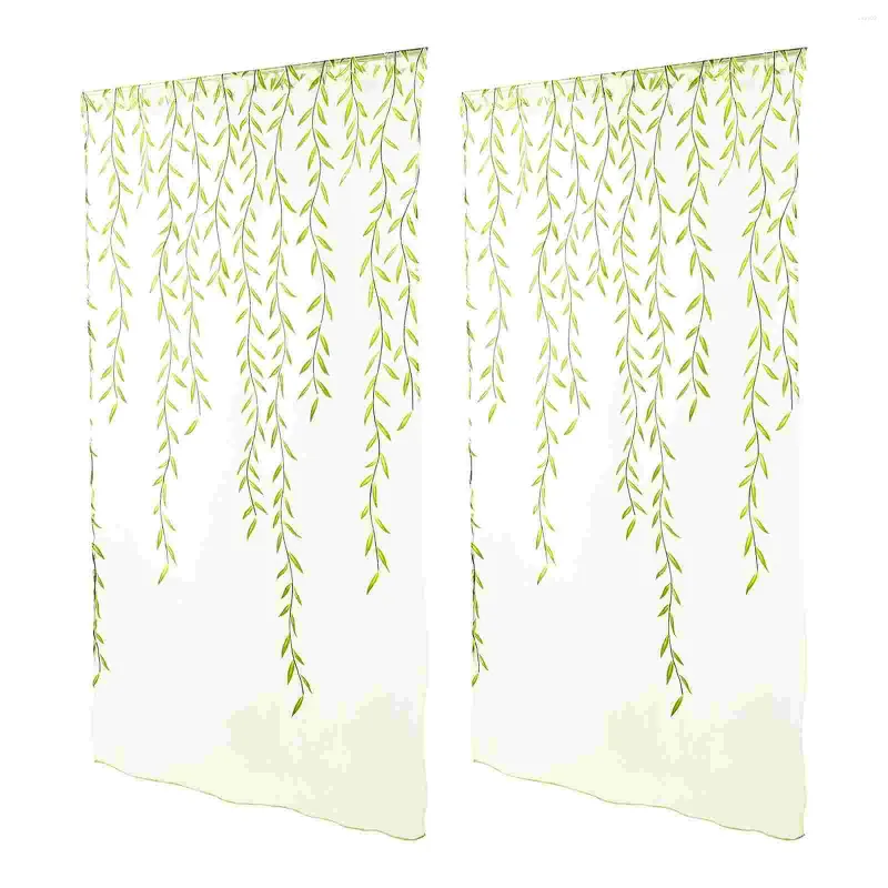 Cortina cortinas transparentes ventana tul ducha verde ducha decora pantalla transparente voile boho