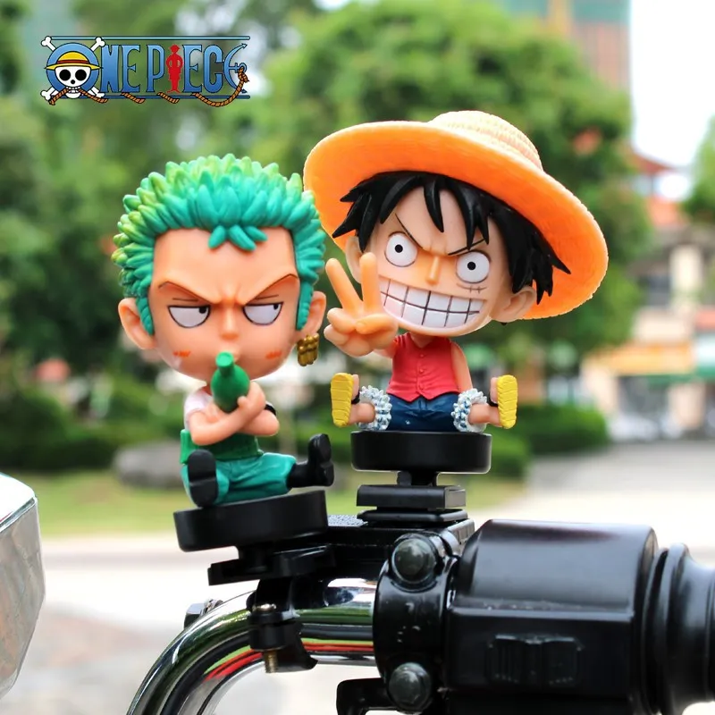 Аниме One Piece 8 см фигура мини -игрушки Luffy Sanji Boa Hancock Ace Roronoa Zoro PVC модель модель фигуры Kawaii Dolls Boy Gif