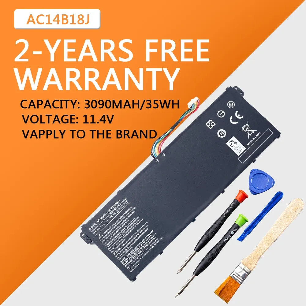 Akumulatory AC14B18J AC14B13J bateria laptopa dla Acer Aspire E3111 E3112 E3112M ES1531 MS2394 B115MP EX2519 N15Q3 N15W4 11.4V