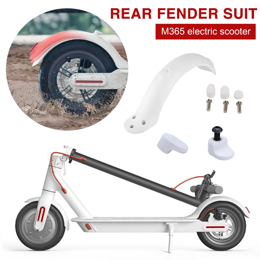 Scooter elétrico Fender traseiro com parafusos Conjunto de parafusos ABS KIT SUPORTE DO KIT DE ASTURAS DE PEÇAS PEDRAS DE PEÇAS SOLTAS PARA XIAOMI MIJIA M365 PRO