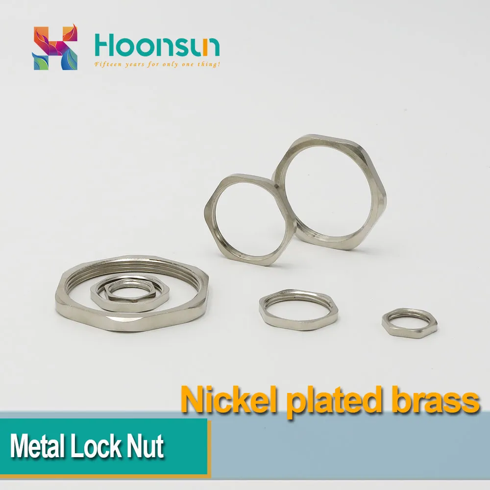 100 pcs porca de metal porca de níquel Brass M12 M16 M18