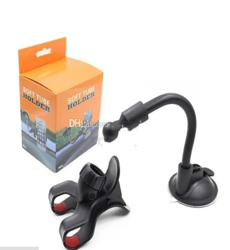 Car Mount holder Long Arm Universal Windshield Dashboard Mobile Phone Car Holder 360 Degree Rotation Car Holder with Strong Suctio4246351