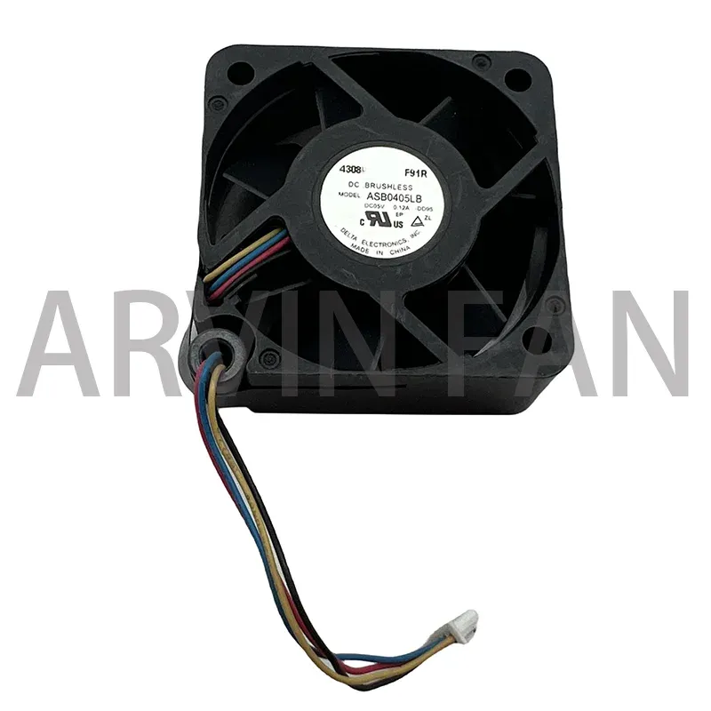 Zincir/Miner ASB0405LB DC 5V 0.12A 40x40x15mm Sunucu Kare Soğutma Fanı PWM 4pin