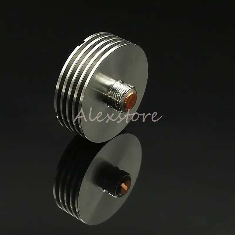 25mm Heat Sink v2.0 Adaptor 510 Finned Heatsink Adapter Insulator for 510 Thread Bottom Attached RDA Atomizers Overheating Protection DHL