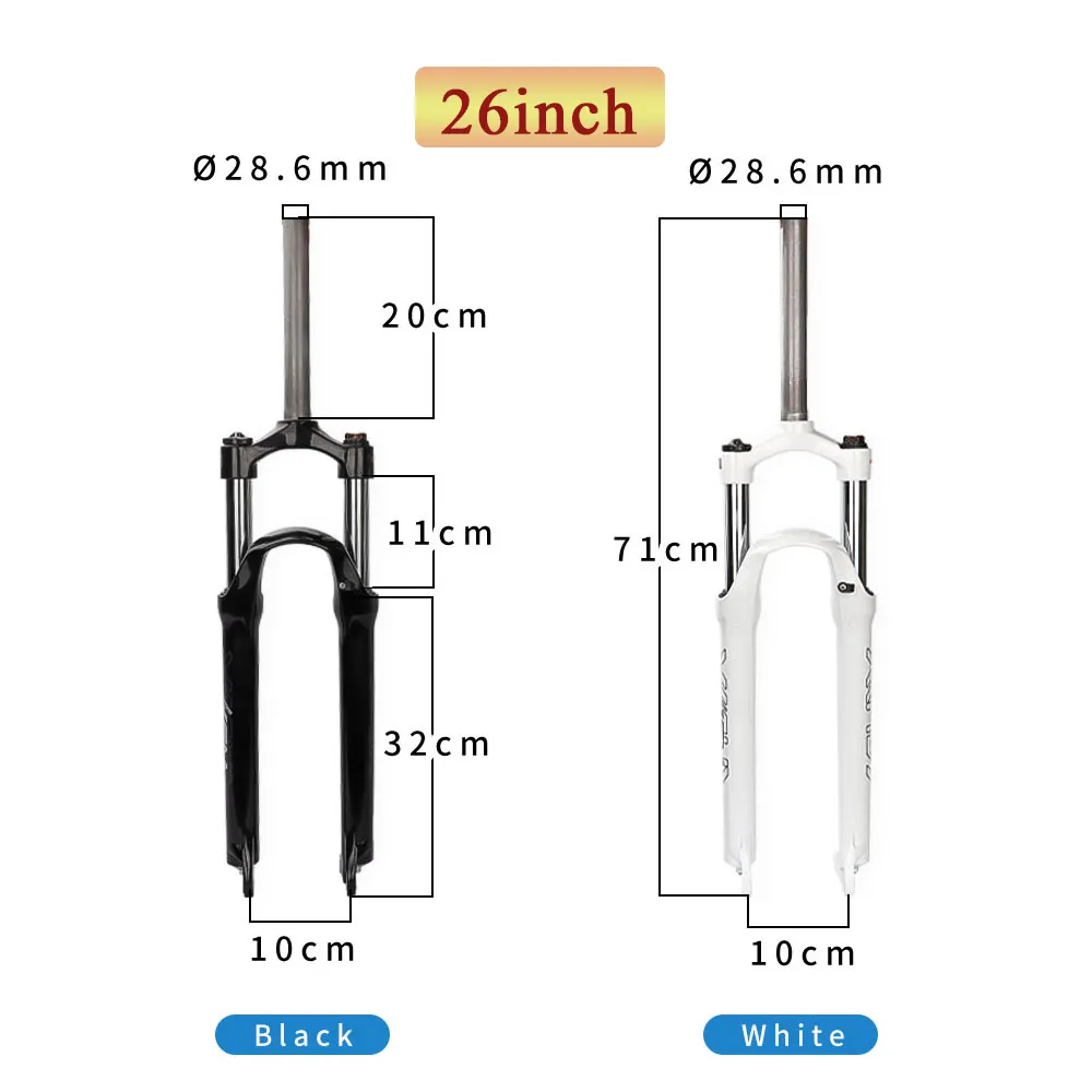 Suntour SR XCM Mountain Bike mtb front suspension forks - 26