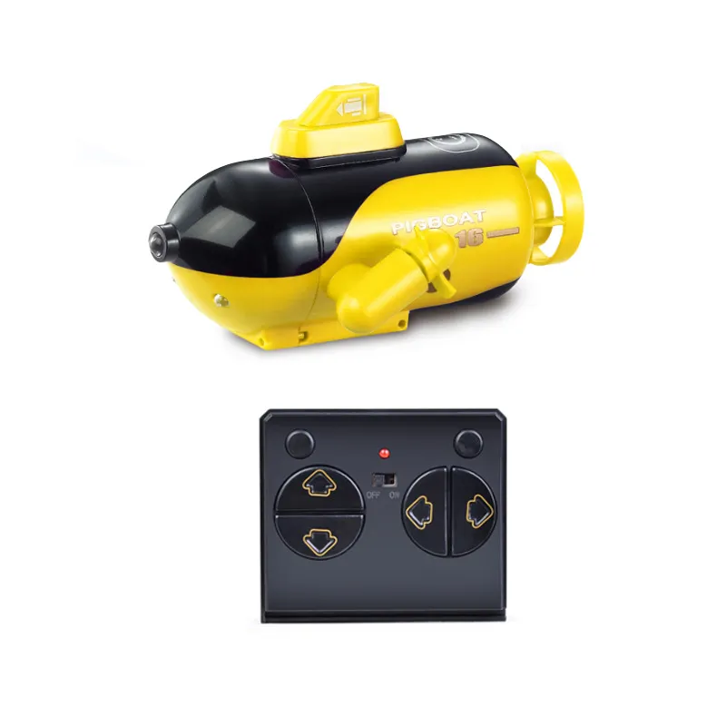 RC onderzeeër 4 kanalen Hoge snelheid Radio Rose Remote Control Electric Mini Radio Control Submarine Children Toy Boys Model Toys Gifts