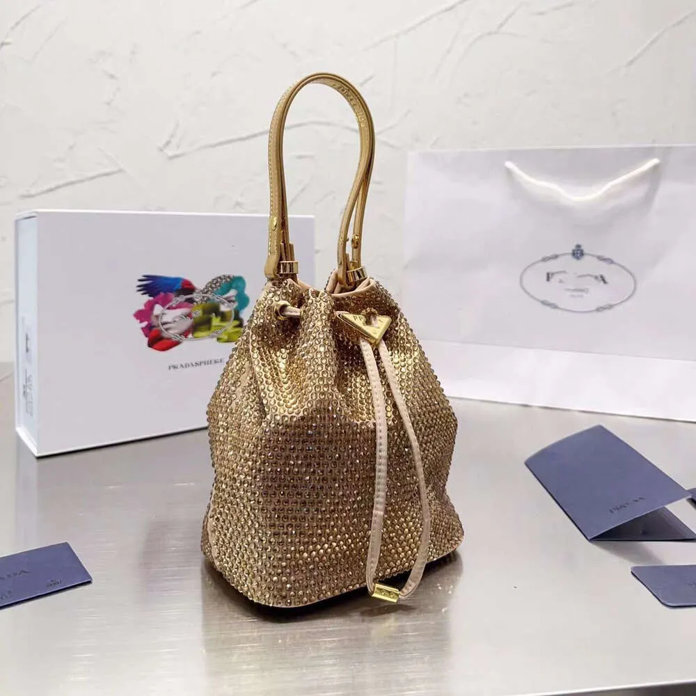 Handbag Designer 50% Discount on Hot Brand Women's Bags Womens Drawstring Portable Bucket Bag