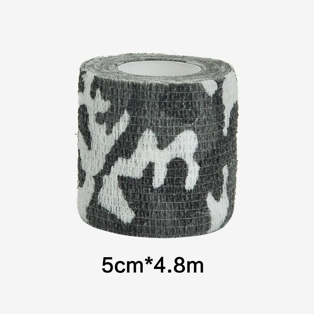 4.8Colorful Athletic Wrap Tape Självhäftande Elastiskt bandage Elastoplast Sports Protector Knäfinger Ankel Palm Axel