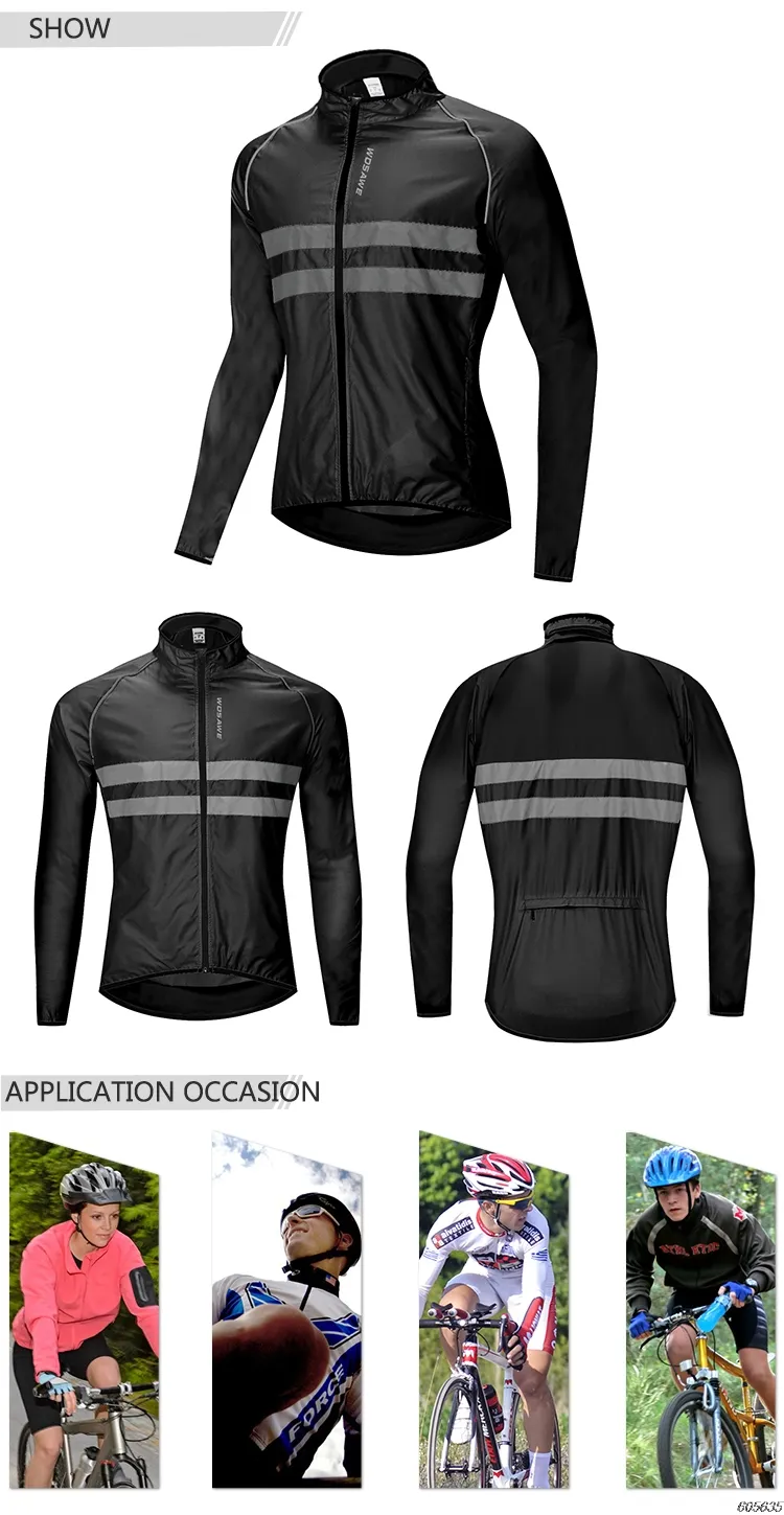 WOSAWE Hooded Packable Cycling Windbreaker With Front And Back Pockets Black Rain Repellent Slim Fit For MTB Bike Unisex Windbreaker From Homepro6 19.28 DHgate.Com