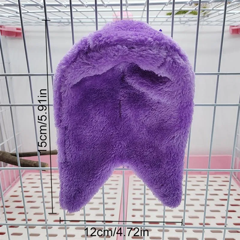 Dorakitten Bird en peluche nidium Parrot de vent Parrot Nid Perkeet Bed Oiseau Bouteau suspendu Tent Tent Pet Fournitures