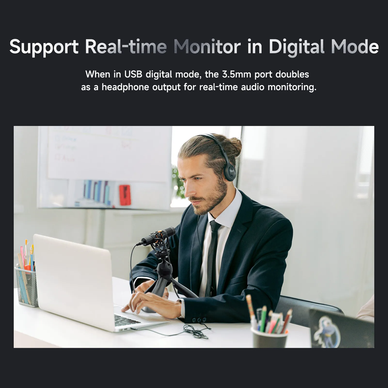 Universal Camera Microphone With Anti Shock Mount  ... 