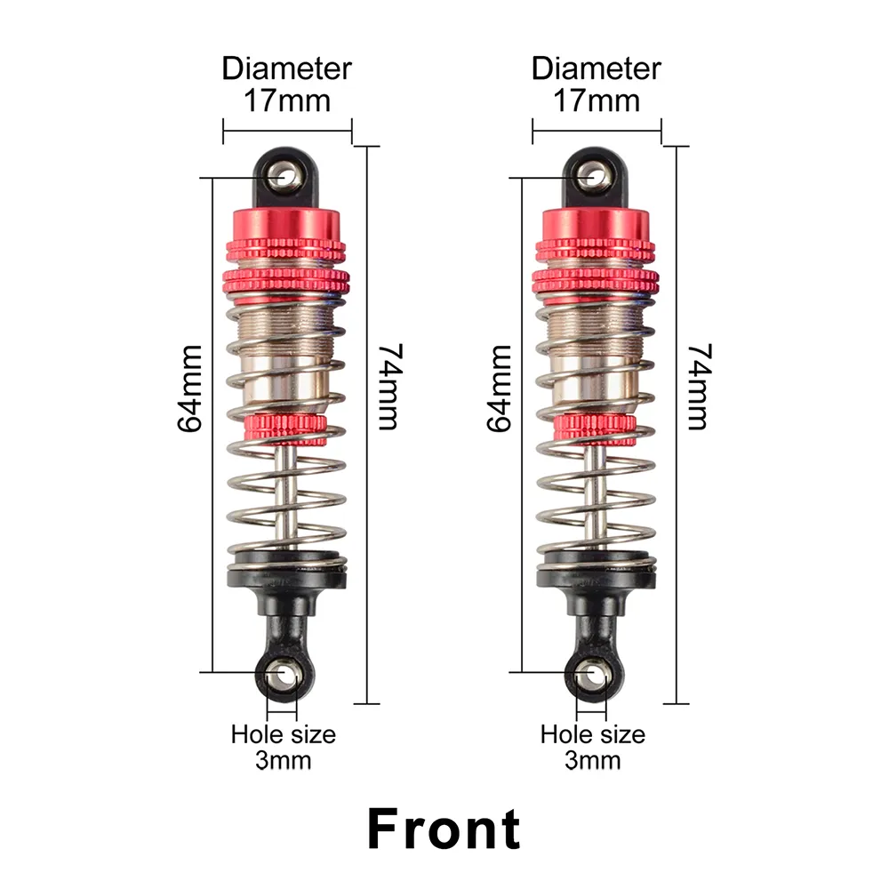 Aluminum Alloy Adjustable Oil Shock Absorber for Wltoys