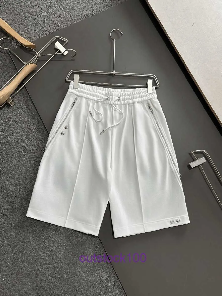 Lila Jeans Higher Hosen Marke Shorts 24 Summer Cross Hardware Mens Heavy Industry Reißverschluss Sport Casual Shorts mit originalem Logo