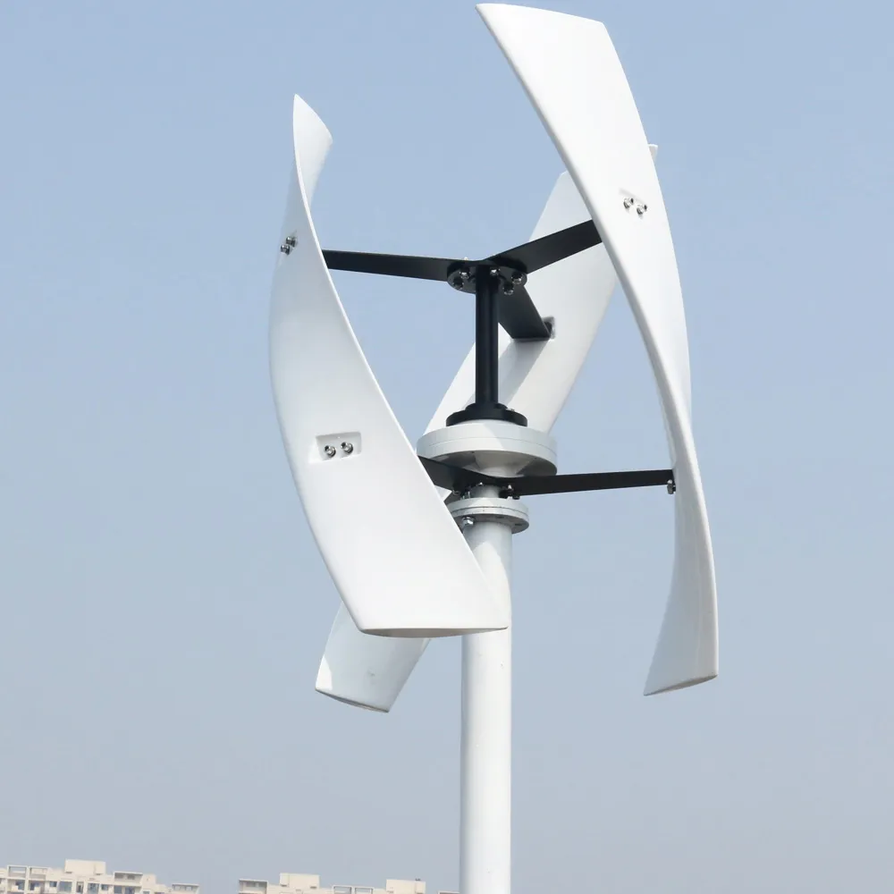 20KW Vertical Axis Wind Turbine Generator with MPPT Controller 20000W ...