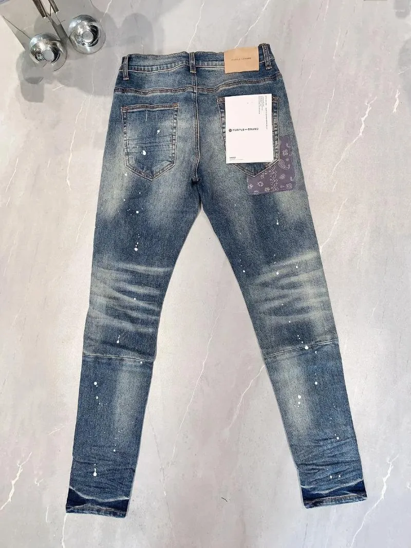 Frauenhose lila Jeans Mode hochwertige Straße Fix Low-Top dünne Jeanshosen 28-40 Größe