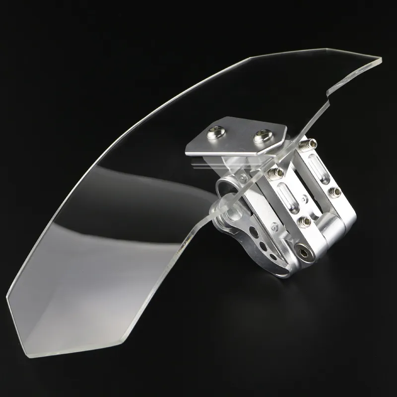 Lightweight Deflector Adjustable Motorcycle Windshield Screen Deflector: Enhanced Wind ...