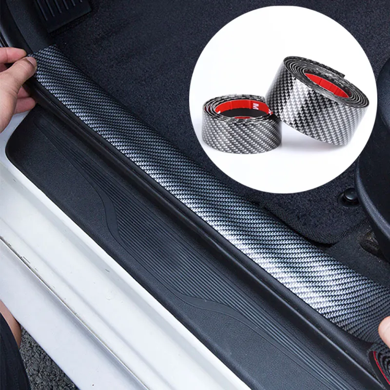 Car Door Edge Guard Film Rubber Moulding Trim Strip For Skoda Superb Octavia A5 Fabia Rapid Yeti Citroen C4 C5 C3 Grand Picasso