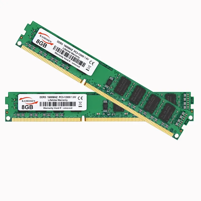 RAMS DDR3 8GBデスクトップメモリ​​1066 1333 1600 MHz PC3 8500 10600 12800U DDR3 240PIN 1.5V UDIMMメモリメモリ