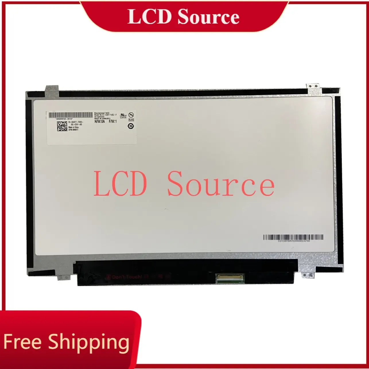 Screen B140RTN02.2 For B140RTN02.1 B140RTN03.1 B140RTN03.2 Lenovo Y410P 40 Pins Laptop LCD Screen HD+ LED Panel Thinkpad Y460A