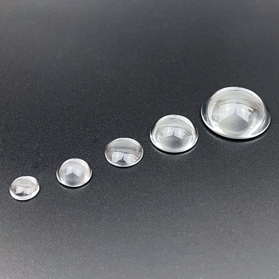 16-Piece Plano Convex Optical Glass LED Condenser Lens Kit for ...