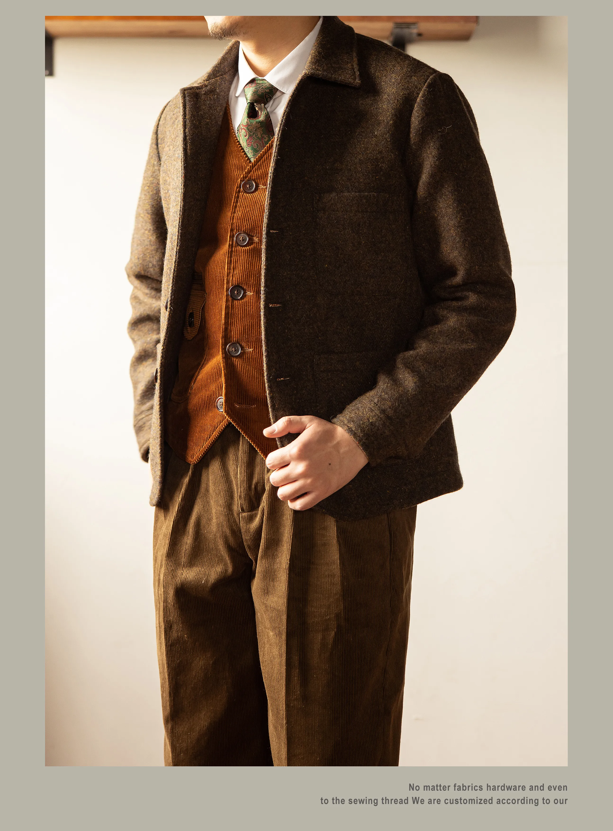 French Vintage wool×cashmere Coat Vintage Cashmere and Wool Double Breasted Coat by French