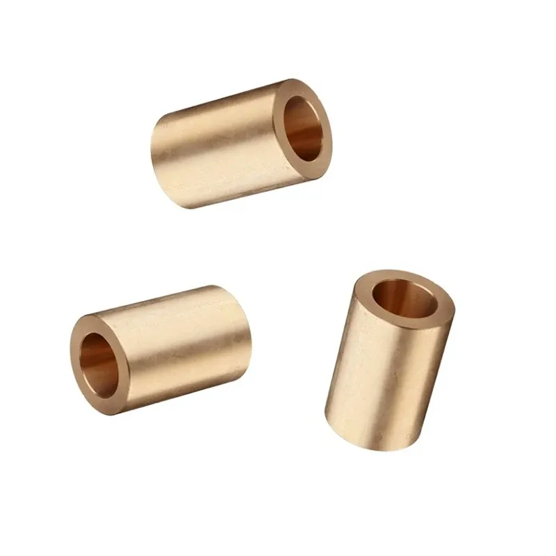 Custom Hardware Brass Bushing Sleeve Aluminum Tube Sleeve CNC Lathe Parts