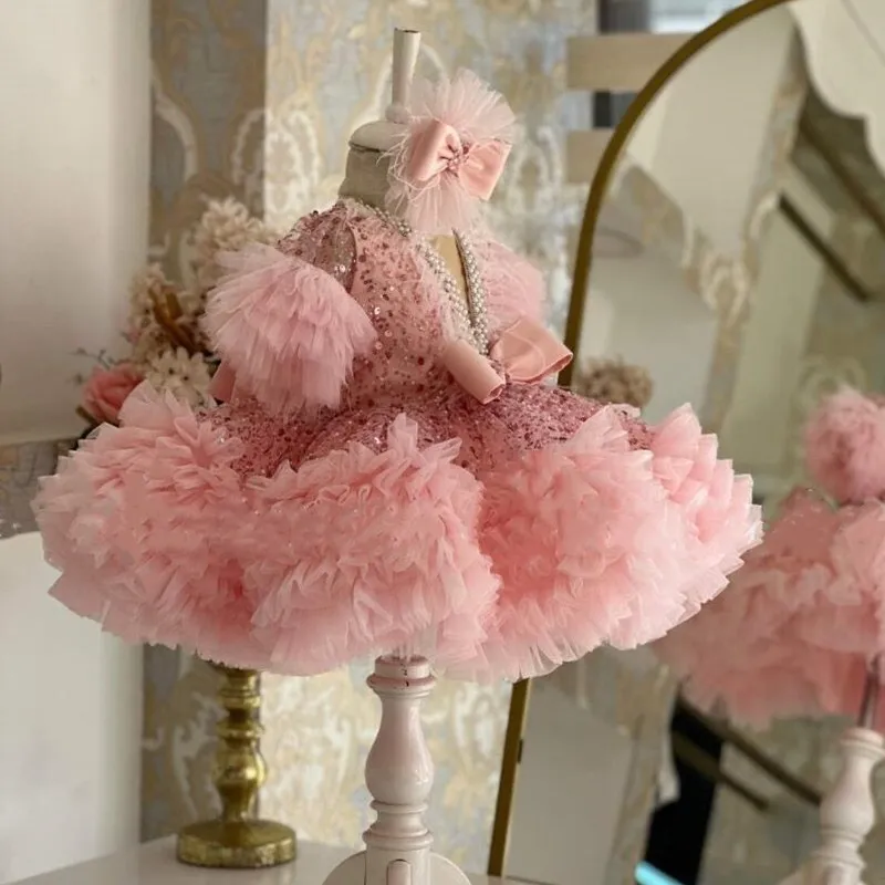 Infant Pageant Dresses Sequin Tulle Flower Girl Dress Elegant Ruched Gowns For Communion, Parties, And Formal Events From Weddingpromgirl, $142.66 | DHgate.Com Infant Pageant Dresses Sequin Tulle Flower Girl Dress Elegant Ruched Gowns For Communion, Parties, And Formal Events From Weddingpromgirl, $142.66 | DHgate.Com