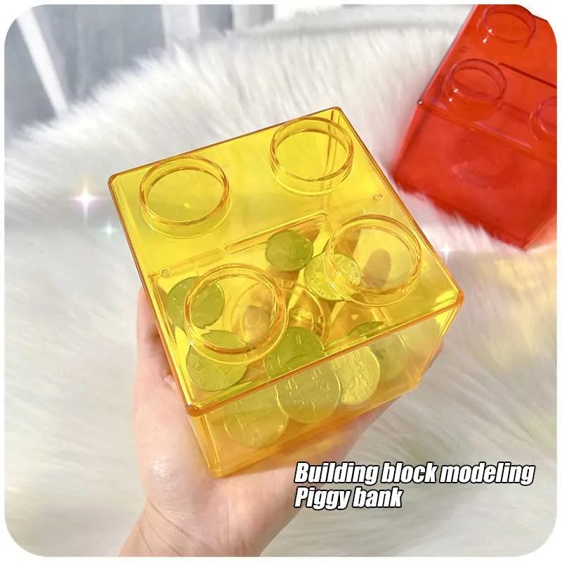 Korea Money Bank Ins Money Box Building Block Money Box Bank Bank Childre