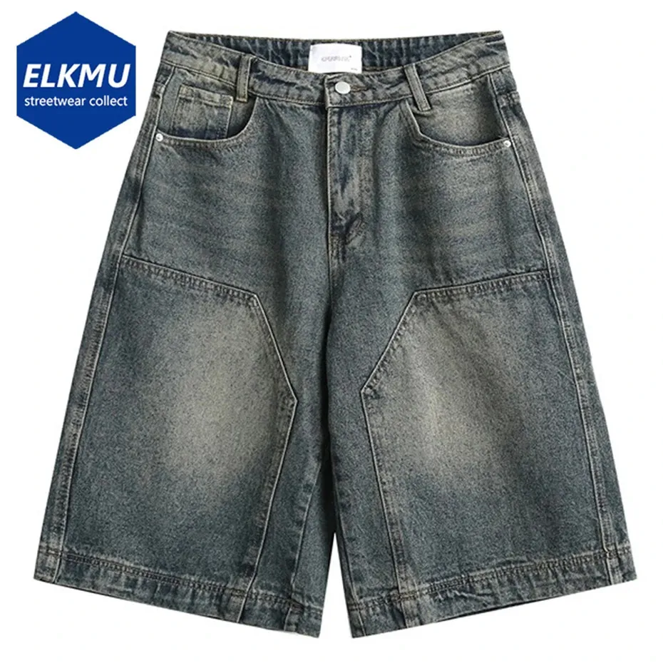 DHgate.com:Vintage Denim Shorts: Oversized Y2K Streetwear DHgate.com:Vintage Denim Shorts: Oversized Y2K Streetwear