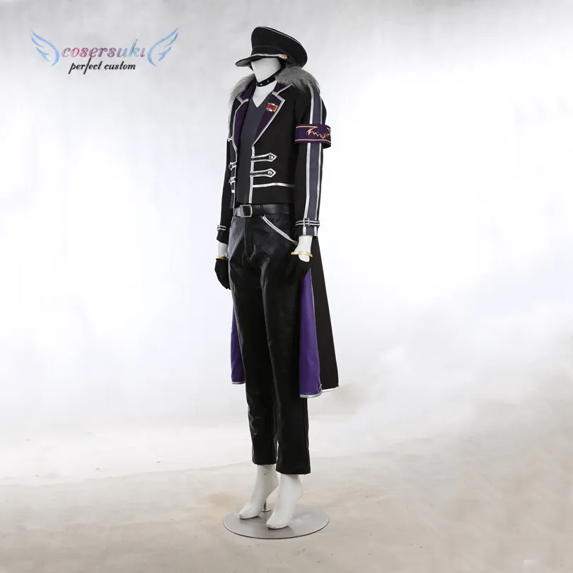 Ensemble Stars Undead Sakuma Rei Oogami Koga Hakaze Kaoru Adonis Otogari Cosplay Costume Halloween Karnawał