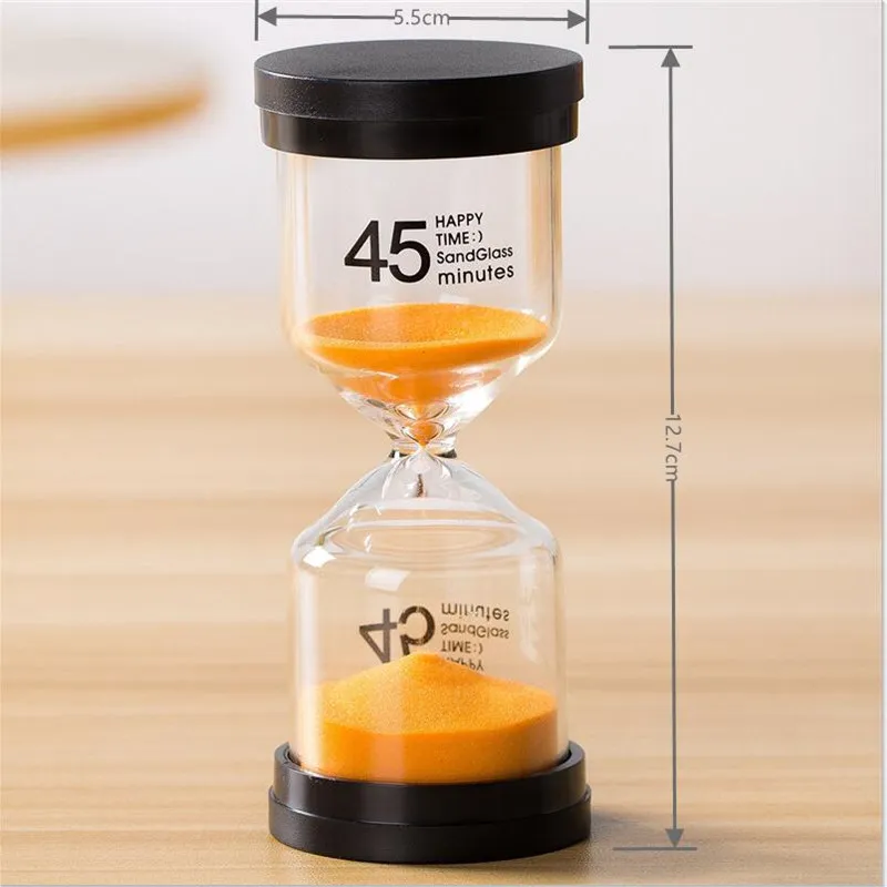 6pcs / Set 1/3/5/10/15/30 Minute Timer Sherglass Sand Clock For Cooking Brossing Dentings Sands Timer Timer Sandglass Ornaments