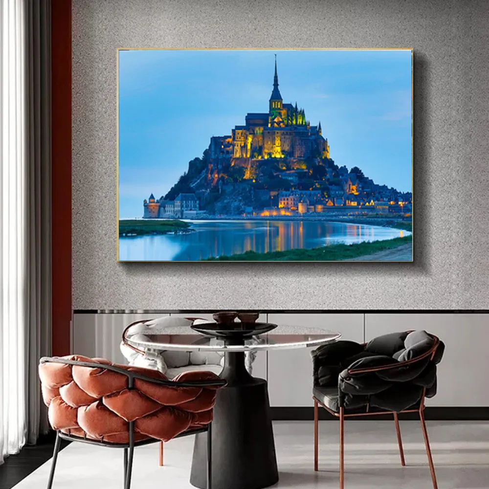 Mont Saint-Michel Diamond Painting Kit - 5D DIY Full Square Drill ...