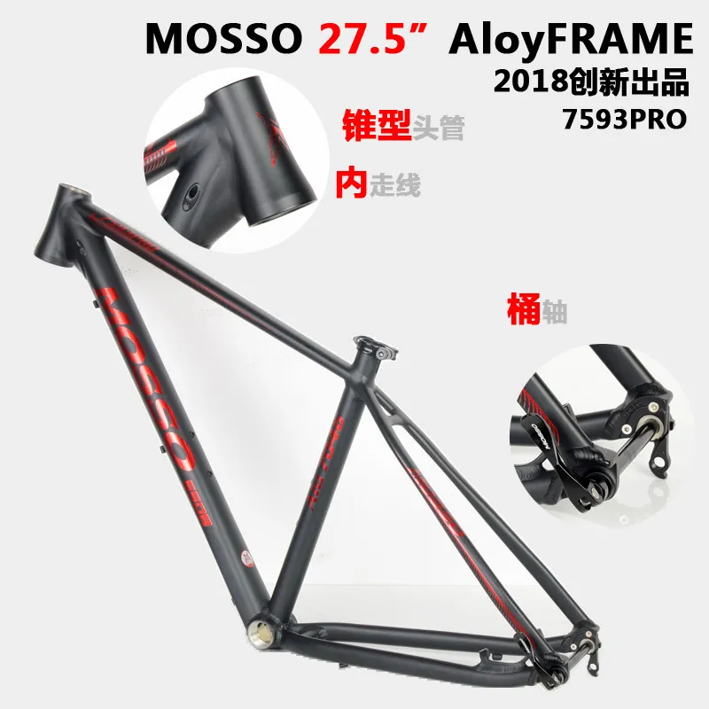 MOSSO 27.5 Aluminum Alloy Mountain Bike Frame With Barrel Axle Essential Rear Bike Rack Accessories From Homepro6 696.23 DHgate.Com
