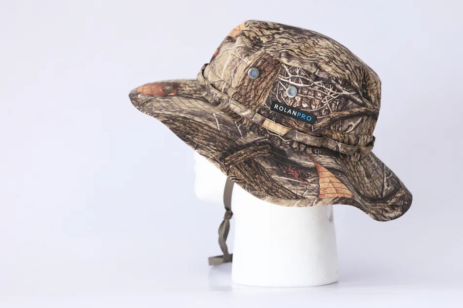 ROLANPRO Tactical airsoft sniper bionic camouflage round-brimmed ...