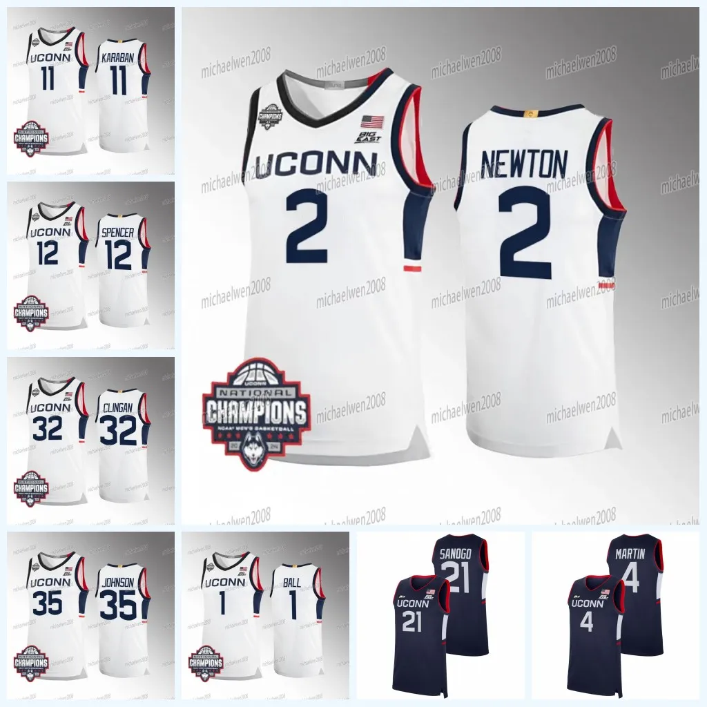 Save Big on Bulk Uconn Huskies Basketball Jersey Huskies 2024 NCAA Men's  Basketball Champions Jersey Custom Personalized Best Deals on DHgate