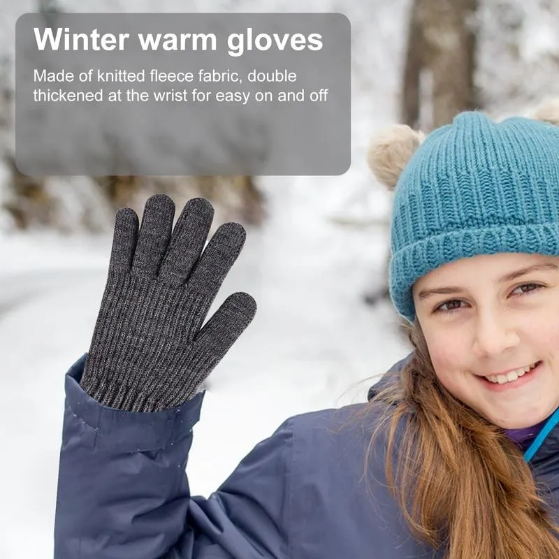 Gants de chauffage rechargeables Écran chaud Touchent les gants de chauffage USB