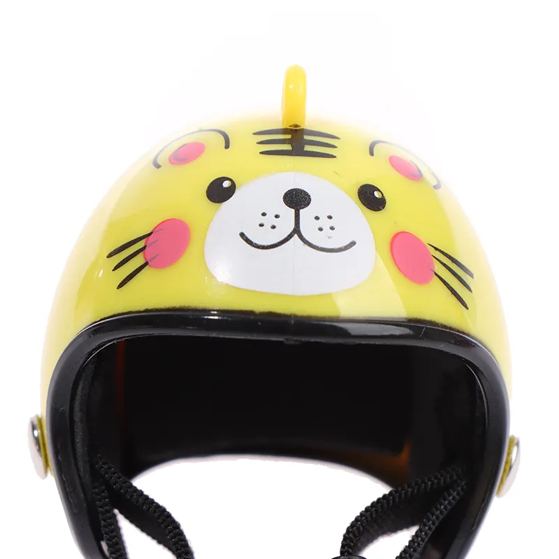 1pc capacete de galinha de galinha pequena hard -chapéu de pato pato codorna chapéu de capacete de galinha de galinha de animal de estimação Capacete de capacete de pássaro