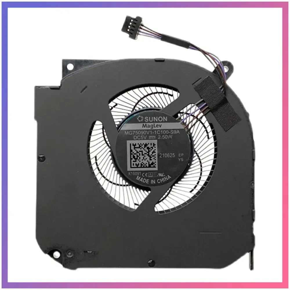 Pads Laptop CPU Cooling Fan MG75090V11C100S9A DC5V 2.50W 4pin Ther7gm7z01411 Gm7zg0m