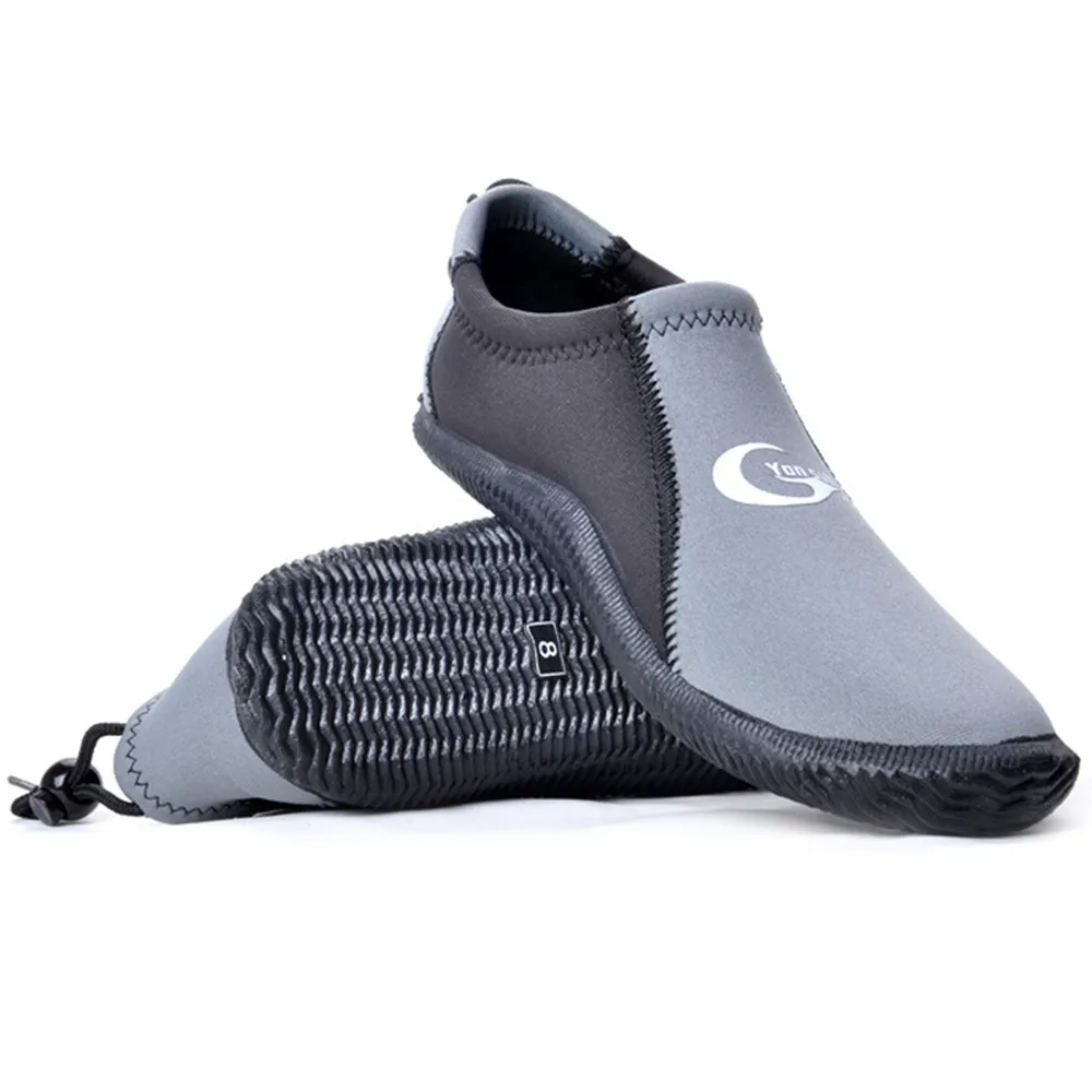 Men e mulheres de neoprene de 3 mm Wading ao ar livre de mergulho upstream Sapatos de mergulho de mergulho Rafting anfíbios de secagem rápida Sapatos não deslizantes 2021