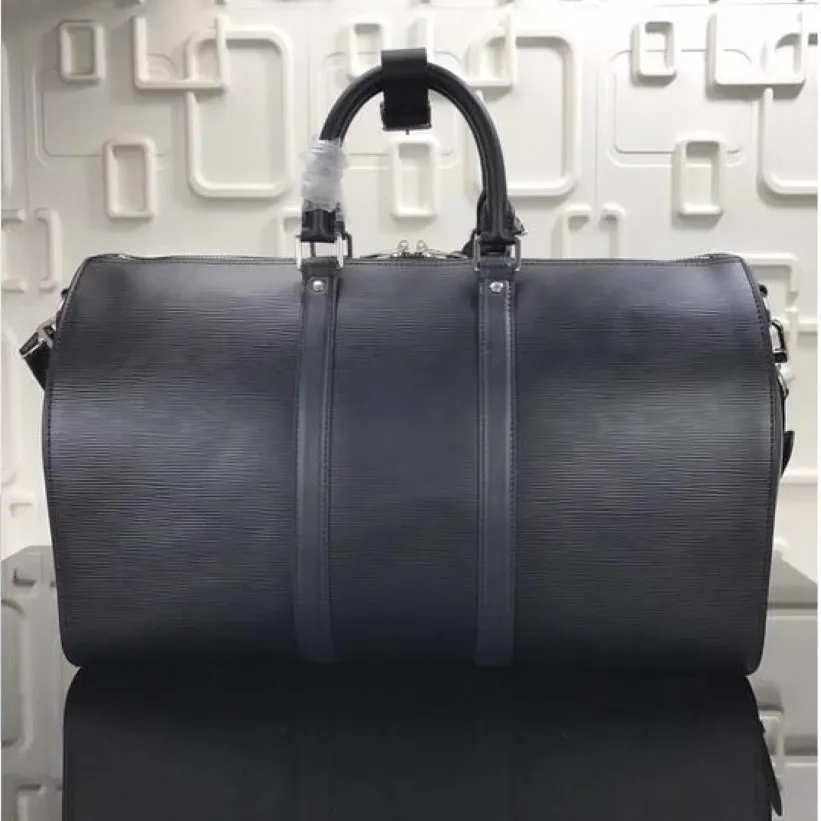 2018New Fashion Men Lomen Travel Bag Duffle Bagショルダーバッグ荷物ハンドバッグ大容量スポーツバッグ45cm L51858302G