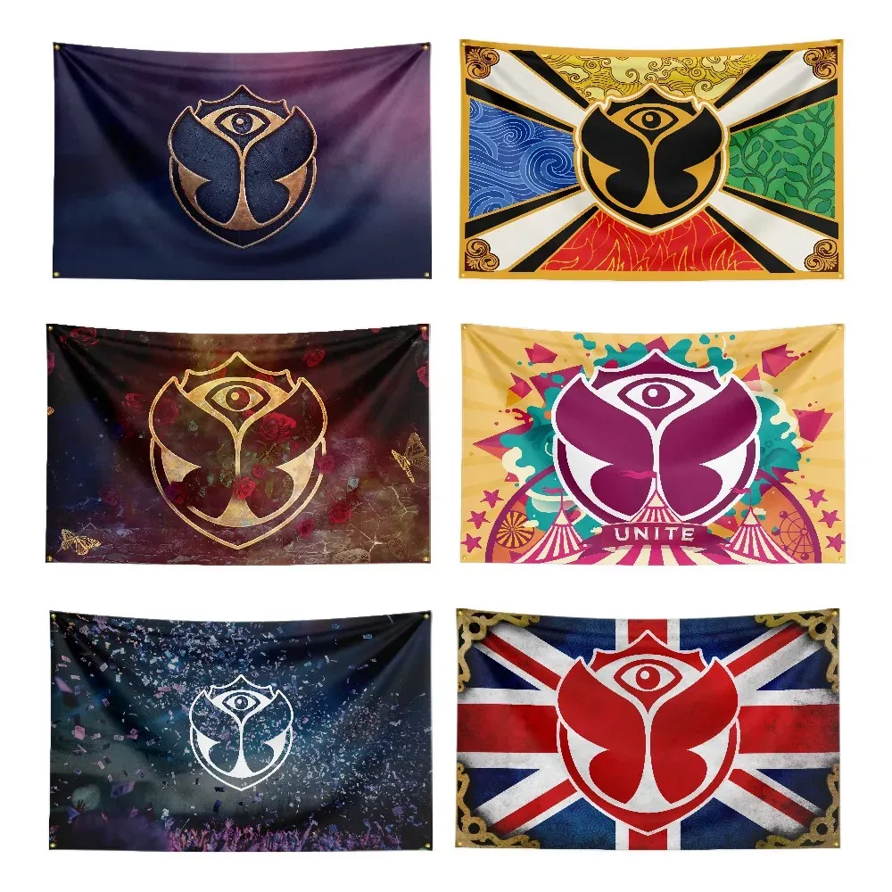 TOMORROWLAND FLAG トゥモローランド 旗 Tomorrowland Flag Music Electronic Dance Festival Outdoor
