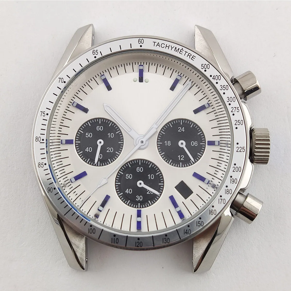 Premium Chronograph Watch with Japan Quartz Movement & Panda Dial